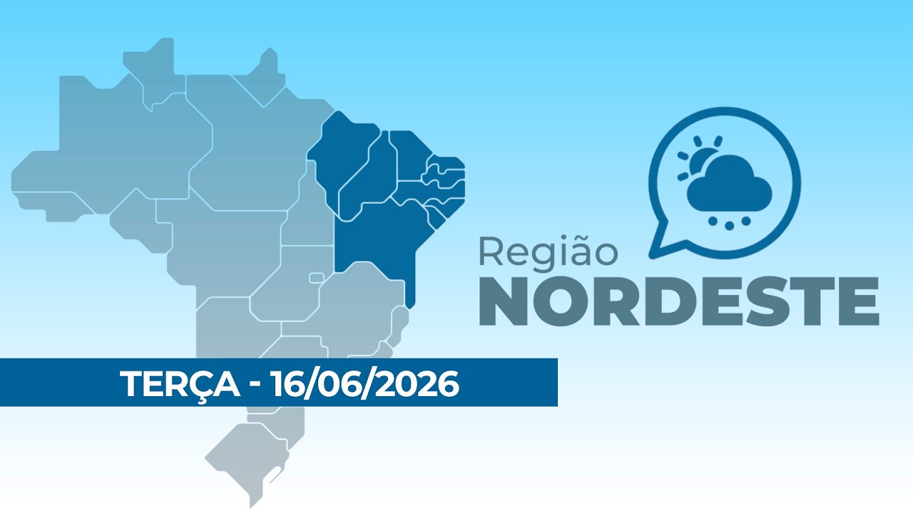 PREVISÃO NORDESTE 16/06