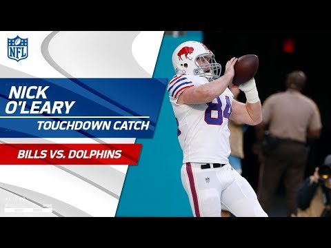 Video: Tyrod Taylor's TD Drive Ends w/ Big Pass to Nick O'Leary! | Bills vs. Dolphins | NFL Wk 17