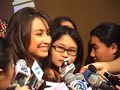 Katreeya English - Press Interview(fancam)