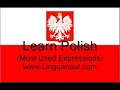 Polish Lessons