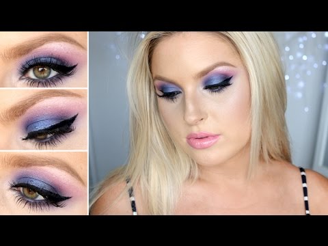 how to use purple eyeshadow