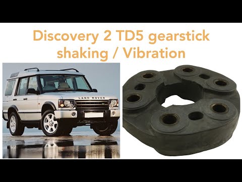 Land Rover Discovery 2 TD5 gear stick lever/ gearbox shake vibration.. Fix!
