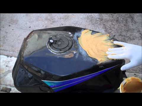 how to patch gas tank
