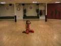 Gabriele Meurer dances to Rolling Stones
