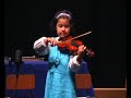 Peças de violino, Débora Caracol, portuguesa de 8 anos