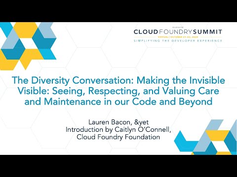 The Diversity Conversation: Making the Invisible Visible - Lauren Bacon, &yet