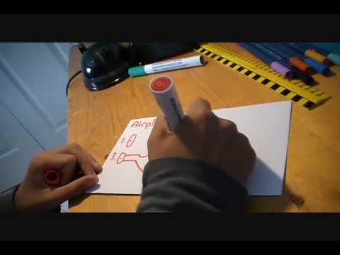 how to draw airplanes