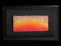 SUNSET #3 -Fiber Art Artist Designer-Weaver