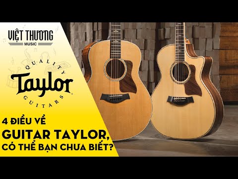 4 điều về guitar Taylor có thể bạn chưa biết?