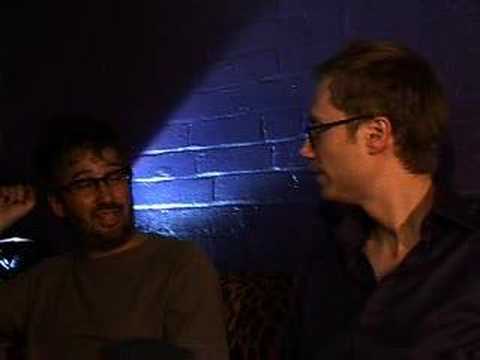 David Baddiel and Stephen Merchant Backstage