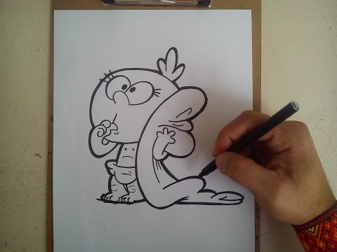 video-linktoworks-HOW TO DRAW LILY - THE LOUD HOUSE / como dibujar a lily ...