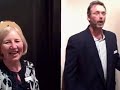 Author Christopher Moore and Barbara Vey at RWA