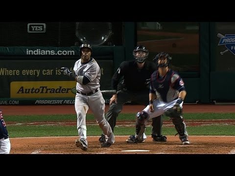 Yankees - 4/9/13: Ichiro Suzuki, Robinson Cano, Kevin Youkilis, Lyle Overbay and Brennan Boesch all hit homers in a 14-1 Yankees win over the Indians.