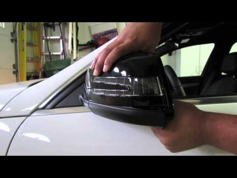 Mercedes Benz Mirror Cover Removal
