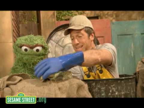 Even on Sesame Street Mike Rowe can sneak in a sexual innuendo. 1:15 time if you don't feel like waiting.