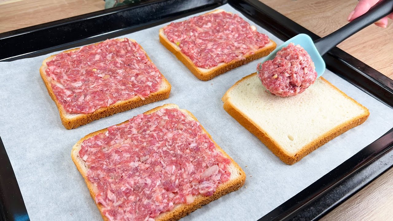 Hackfleisch Toasts Einfache Rezepte