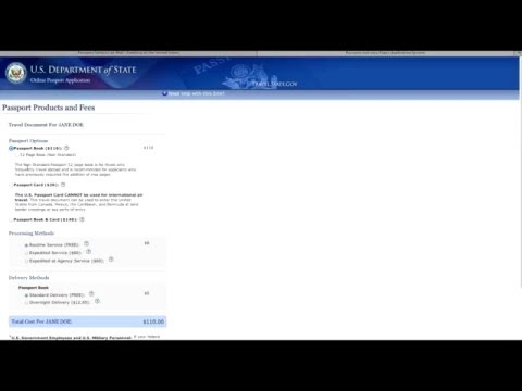 how to apply for us passport