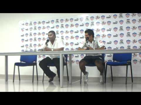 Rueda de prensa de Hubert Bodhert