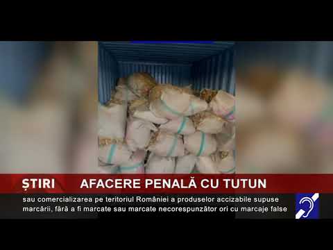 Afacere penală cu tutun