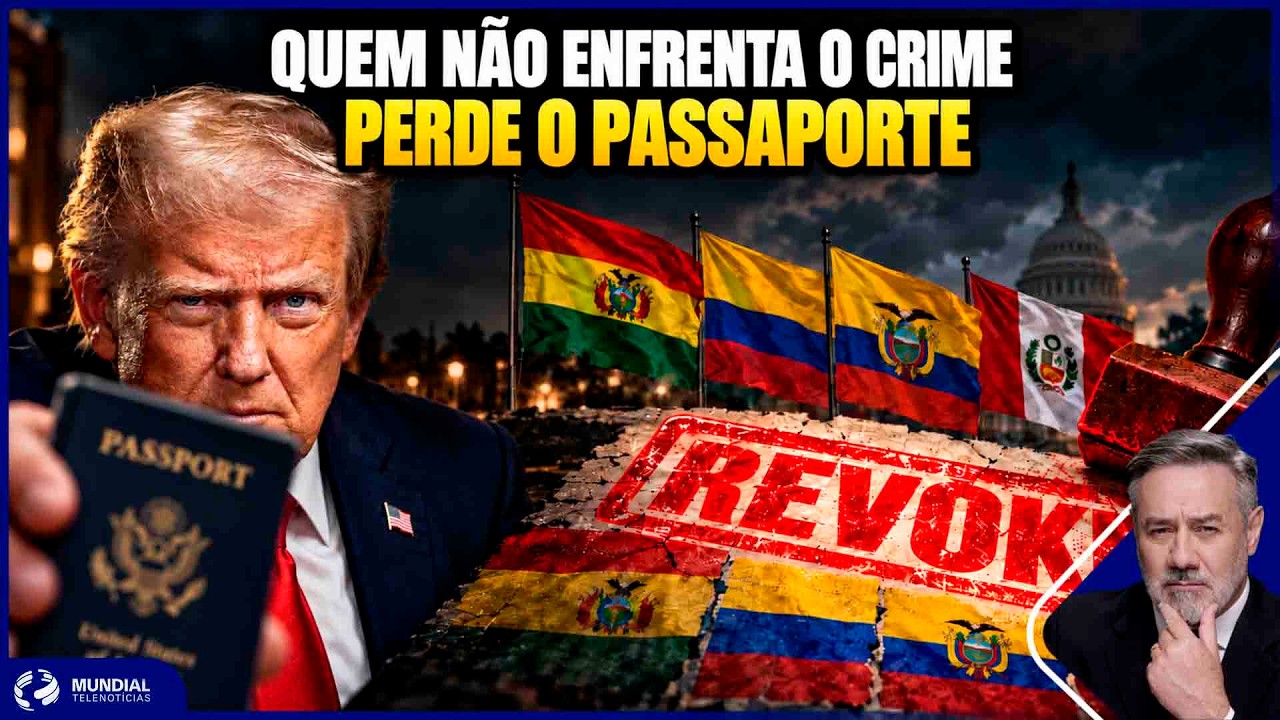 Trump REVOGA vistos de 27 AUTORIDADES. Brasil fica de FORA por enquanto #trump #corrupção #america