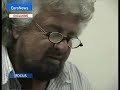Intervista a Beppe Grillo su EuroNews