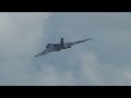 Vulcan XH558 Flying with Lancancaster PA474 at Waddington