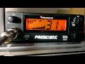 Audio test on FM for Dave M0OGY. Testing the new Cobra 29 LX EU Multi his side to a President Truman Multi CB Radio.