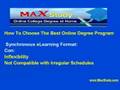 Top Online College Degree Program