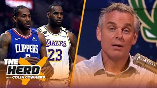 No issue with MJ refusing to play on Dream Team with IT, Colin talks 16-team NBA playoffs | THE HERD by Colin Cowherd