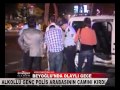 Alkollü Genç Polis Arabasının Camını Kırdı