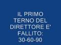 IL TERZO TERNO DEL DIRETTORE
