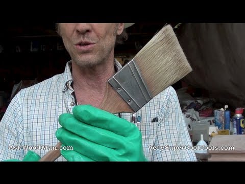 how to clean paint brushes