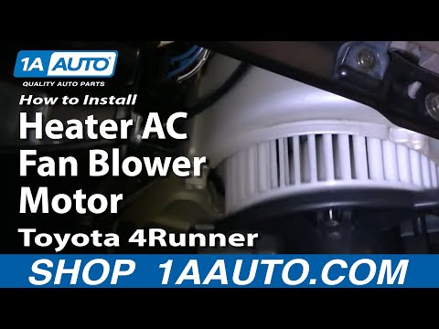 How To Install Replace Heater AC Fan Blower Motor Toyota 4Runner 96-02 1AAuto.com