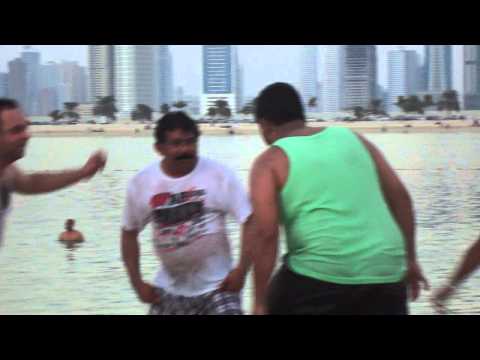 dubai kokni playing kabaddi at mamzer beach