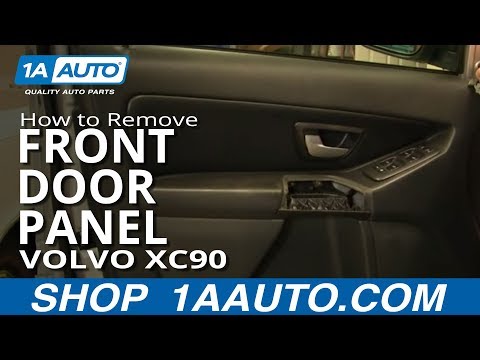 How To Install Replace Remove Front Door Panel Volvo XC90 03-12 1AAuto.com