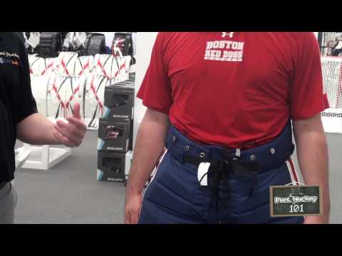 how to fit hockey pants