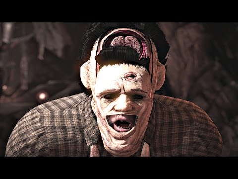 Mortal Kombat X - All Fatalities on Leatherface