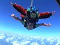 First tandem skydiving