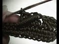 CROCHET: PUNTO DE ROCOCO O PUNTO DE GUSANO CROCHET: PUNTO DE ROCOCO O PUNTO DE GUSANO