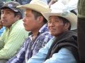 Manifestantes de Soledad Atzompa toman el centro de Xalapa