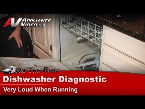how to quiet a noisy dishwasher