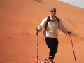 esquiando en dunas. ouarzazate. marruecos. robert puente