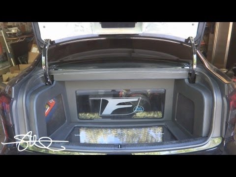 Lexus ISF Sound System Install Video 5 – Power Wire, Fiberglass, Leather/French Seam