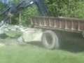 traktor grävare