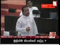 Head-to-Head: Wimal takes on Dayasiri in parliament