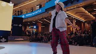 Baby slow vs Ringo Winbee – POPPIN 1on1 BATTLE SAMURAI FEMALE SEMI