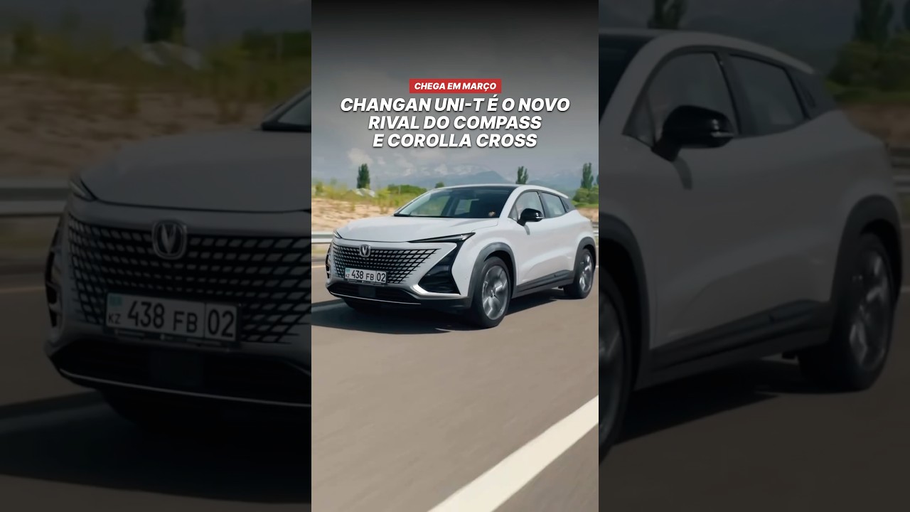 Changan UNI-T chega em março para enfrentar Compass e Corolla Cross