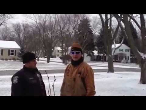 Naperville - Resident pleads with installers to wait.