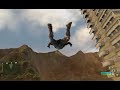 crysis crytek   super stunt  helicopter + skydiving + crash 