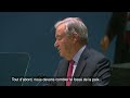 UN Secretary General commends the African Development Bank for its leadership in climate adaptation (FR)